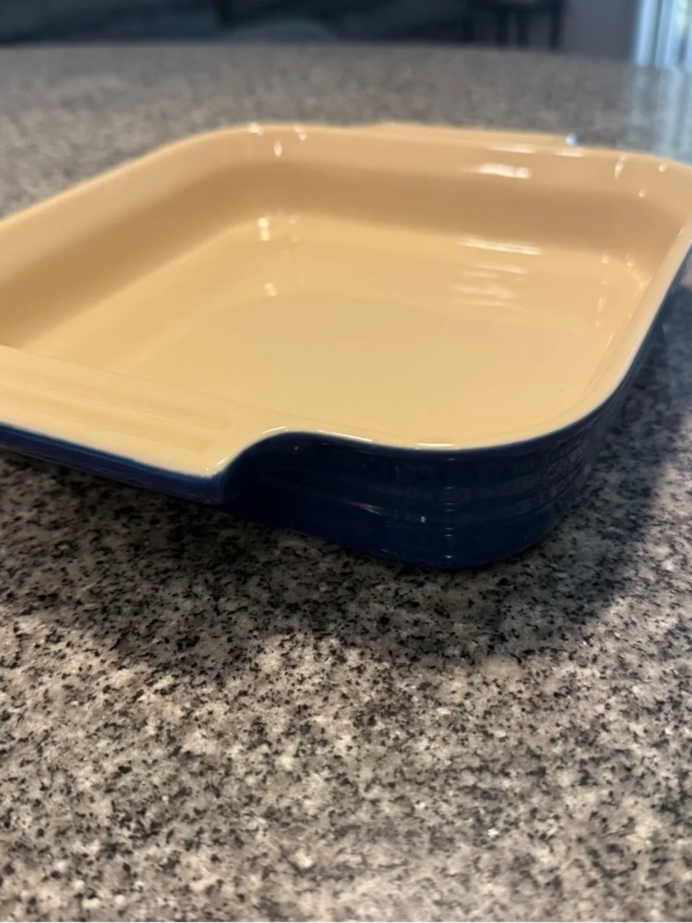 Le Creuset Marseille Blue Heritage Stoneware 9” Square Baking Dish Casserole